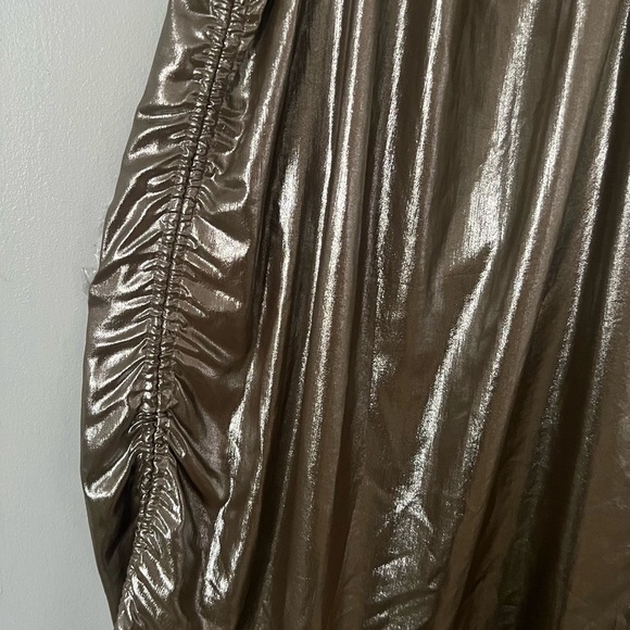 Shimmering Silver Mini Dress - Picture 4 of 5